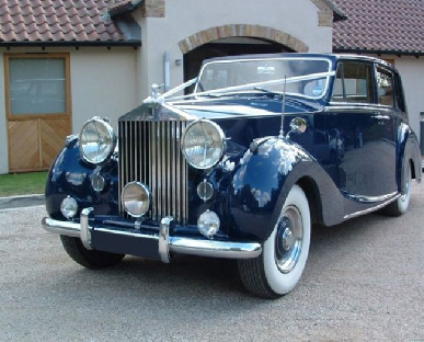 Blue Baron - Rolls Royce Silver Wraith Hire